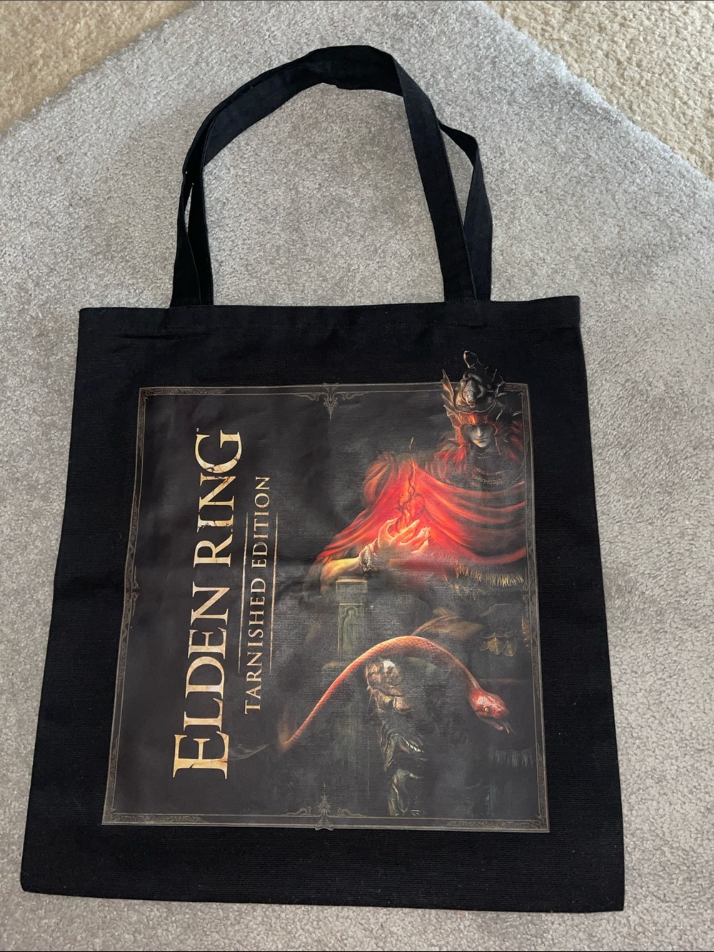 Elden Ring Tarnished Edition - Black Tote Bag
